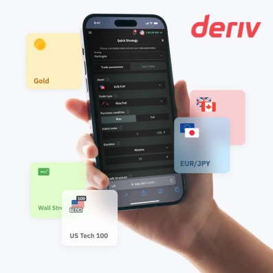 Создайте своего торгового бота в Deriv