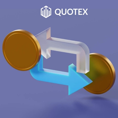 Конвертация валют при внесении и выводе средств на Quotex
