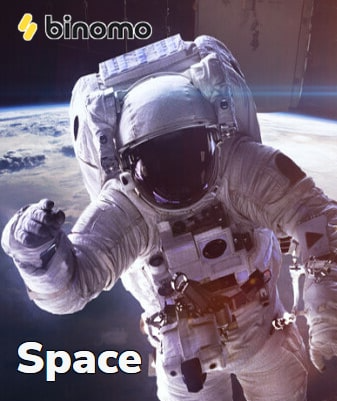 Конкурс Space от брокера Binomo