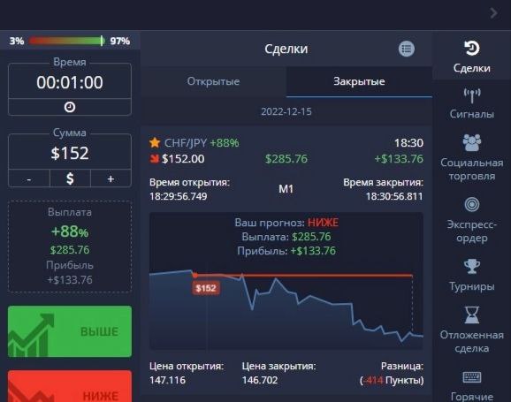 Автокликер в бинарных опционах