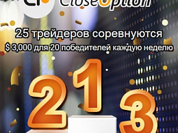 Конкурс для трейдеров от CloseOption