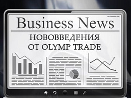 Новинки платформы Olymp Trade